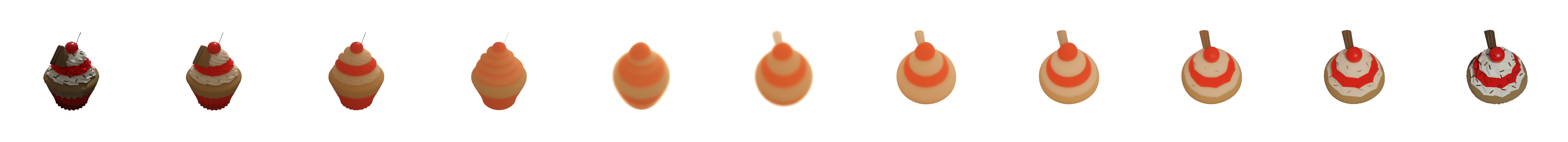 Object geodesic interpolation